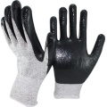 NMSAFETY nitrile trempé gants résistant aux coupures EN 388 4344